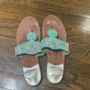 Hand Painted Jack Roger Sandals